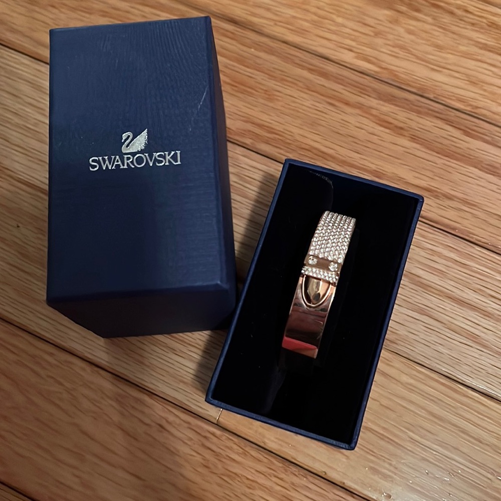 Swarovski Gold Bracelet